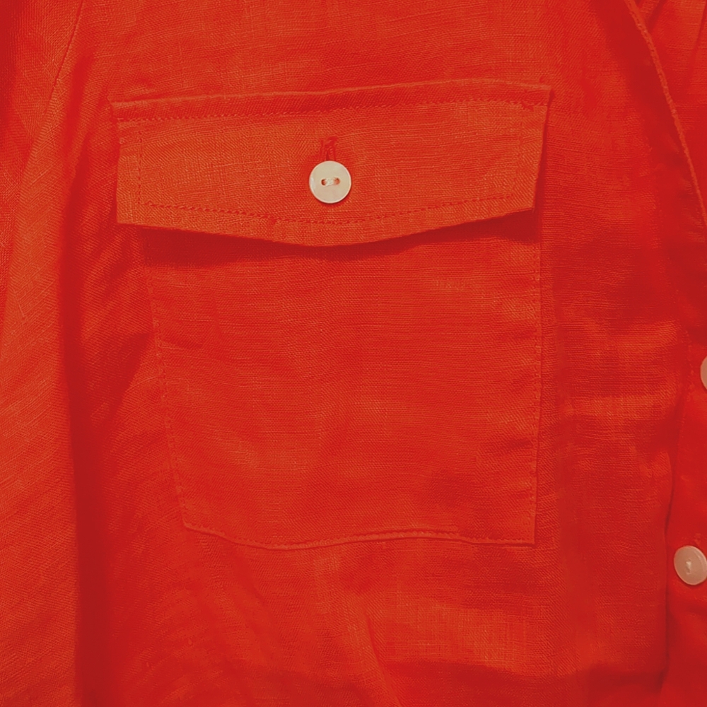 INC International Concepts Linen Top - Picture 5 of 8